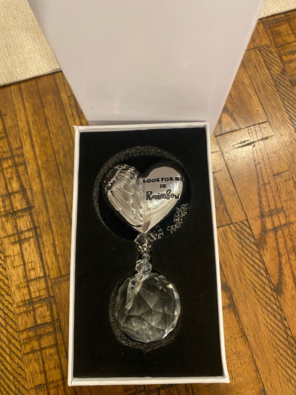 Rememberance Crystal Sun Catcher - Picture 6 of 6